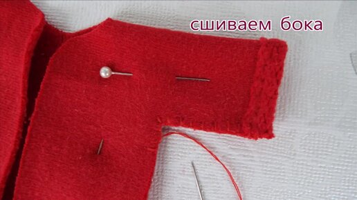 DIY.Как сшить куртку - пальто и шапку кукле их старой толстовки ...